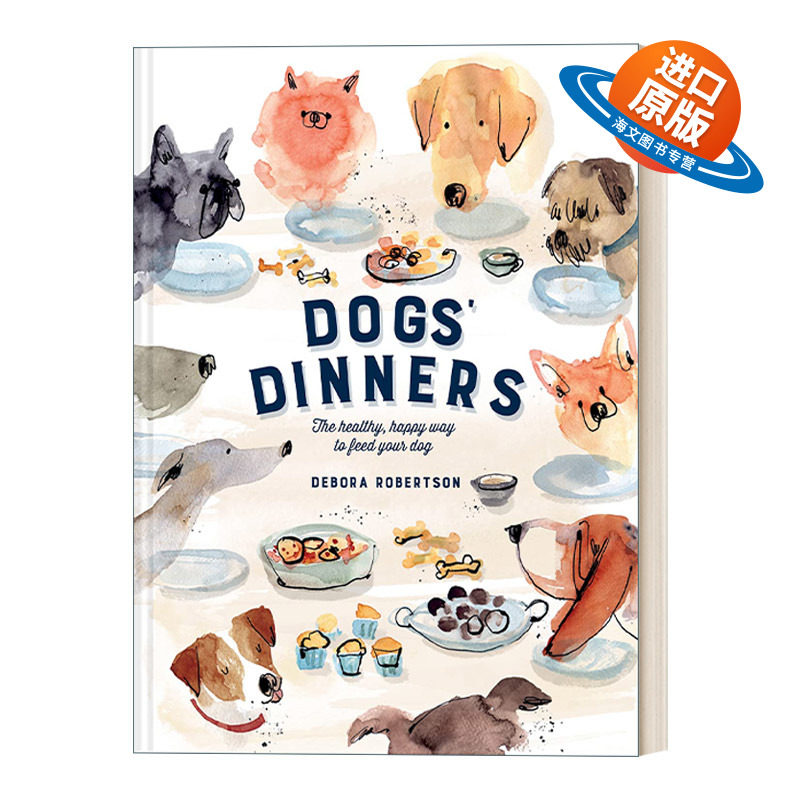 英文原版 Dogs' Dinners 狗狗食谱 50道宠物健康食谱 精装 英文版 进口英语原版书籍