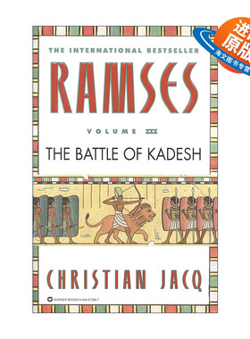 英文原版 Ramses Volume III 卡叠什战役 拉美西斯五部曲之三 克里斯蒂安·贾克 英文版 进口英语原版书籍