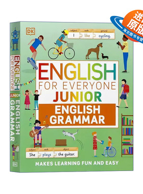英文原版 English for Everyone Junior English Grammar DK人人学英语 初级英语语法 英文版 进口英语原版书籍