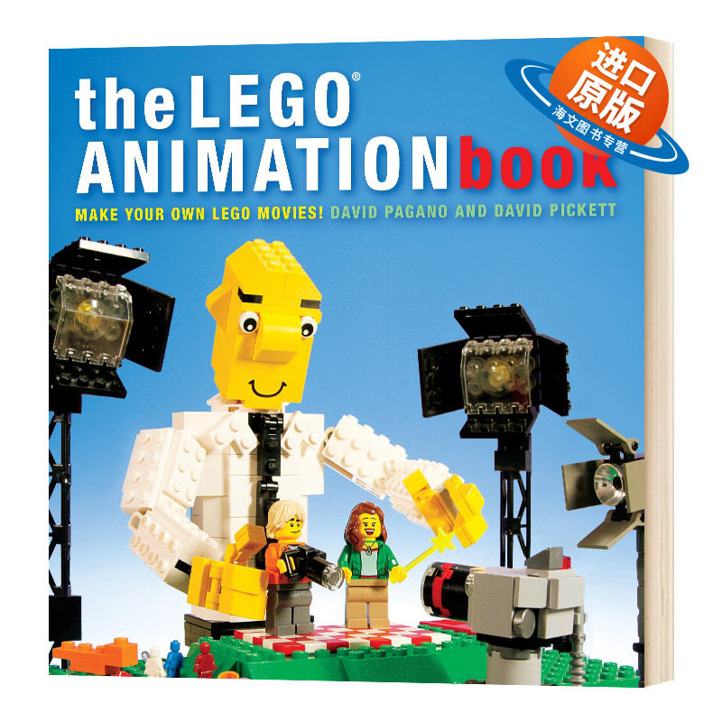 乐高动画书：制作你自己的乐高电影 英文原版 The LEGO Animation Book 英文版 进口英语书籍
