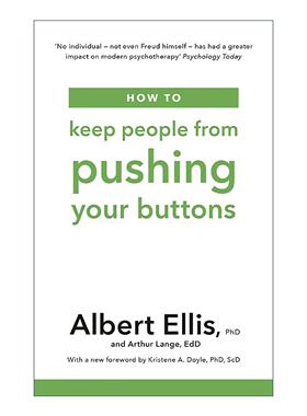 英文原版 How to Keep People From Pushing Your Buttons 我的情绪为何总被他人左右 英文版 进口英语原版书籍