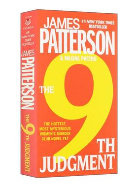 英文原版 The 9th Judgment 第9次审判 女子谋杀侦探俱乐部系列 James Patterson 英文版 进口英语原版书籍