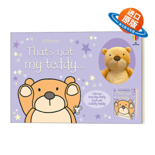 泰迪熊书和玩具 That not 英文原版 bear 那不是我 英文版 Toy and Book 书籍 进口英语原版 teddy 绘本