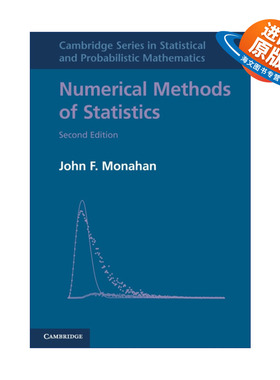 英文原版 Numerical Methods of Statistics 统计的数值方法 剑桥统计与概率数学系列 英文版 进口英语原版书籍