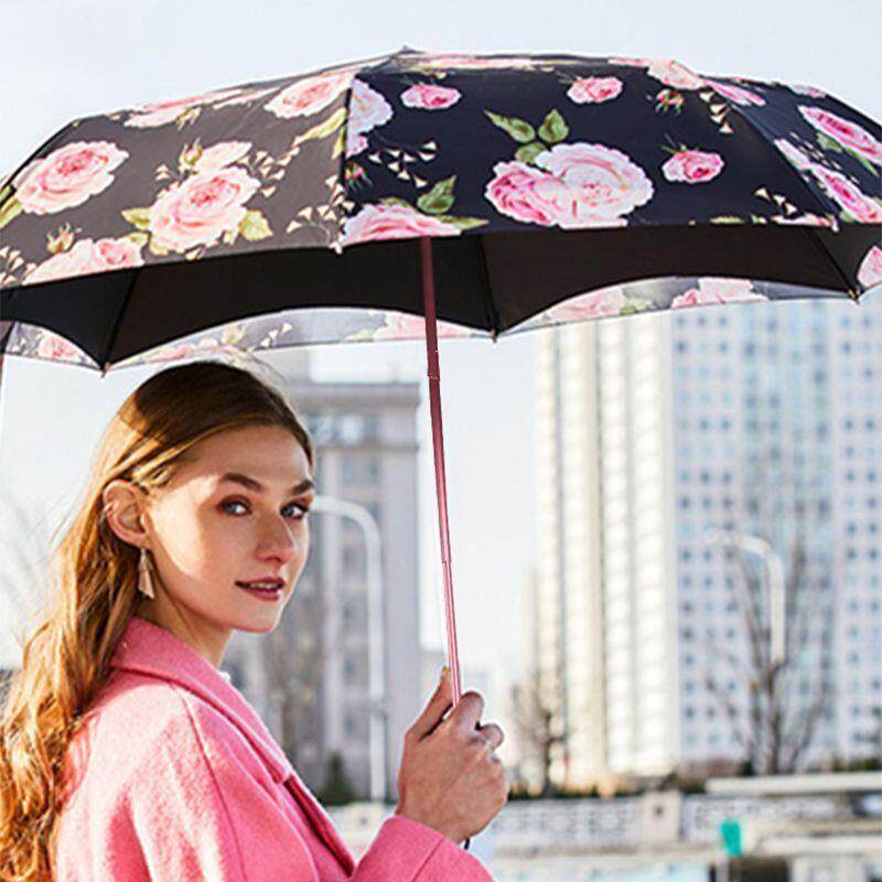 德国百年品牌双层网纱轻奢遮阳伞女士送礼高端伞晴雨两用伞防晒伞