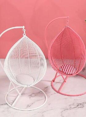 1:12 Dollhouse Miniature Furniture Swing Chair Hammock Doll