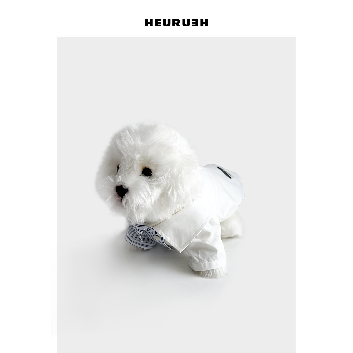 HEURUEH 25年春夏新品 宠物衣服拼接衬衫