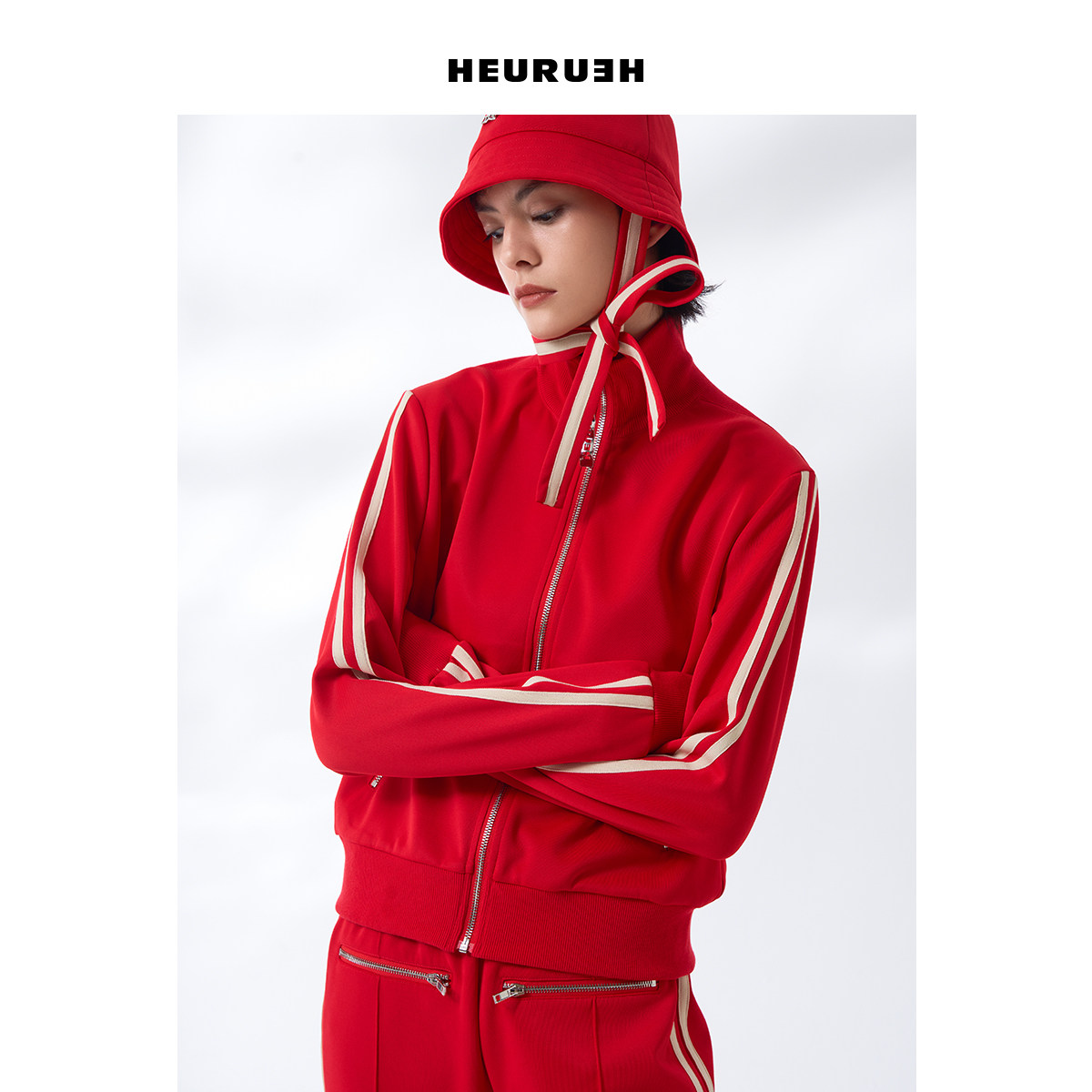 短款开衫韩版上衣HEURUEH百搭