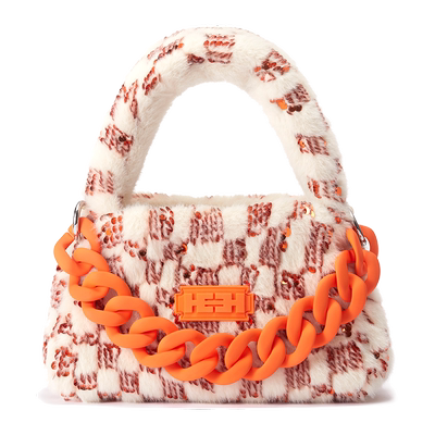 HEURUEH迷你链条胶囊系列仿皮草