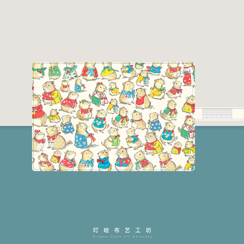 叮哇卡皮巴拉笔帘定制