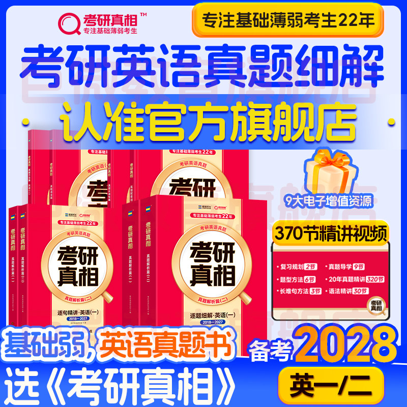2028考研真相英语二英语一真题图片