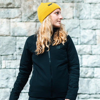 compressport运动跑步保暖连帽夹克羊毛2.0女士