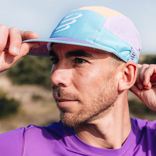 CS跑步运动复古平檐帽