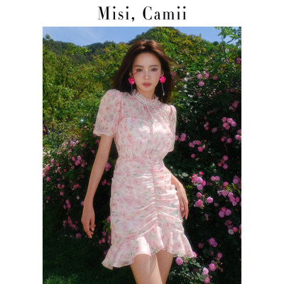 Misi,Camii仙女X型聚酯纤维缩褶