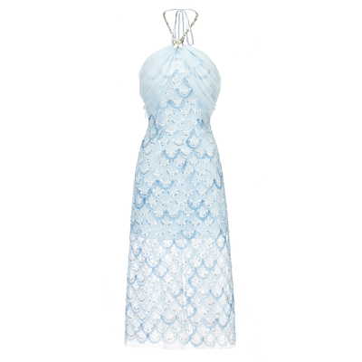 Misi.Camii名媛风挂脖礼服裙