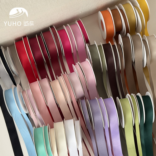 YUHO屿后鲜花花束丝带蝴蝶结