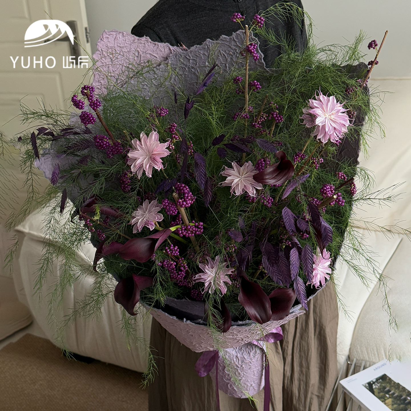 YUHO屿后手工纤云纸肌理东巴纸