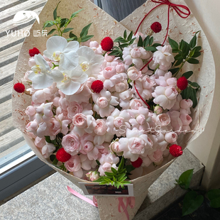 屿后 复古手撕花瓣鲜花花束包花纸礼品diy花草肌理纸花店包装材料