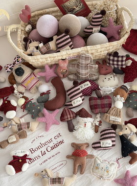 屿后 【2025】圣诞节莓果合集配件圣诞树苹果盒挂件装饰品diy材料