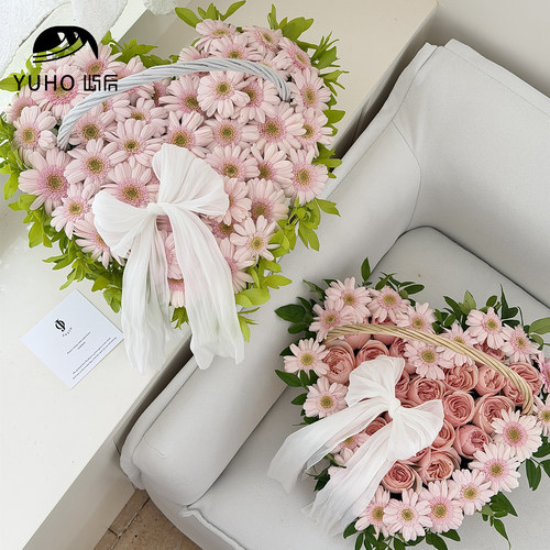YUHO屿后水果花篮节日插花篮