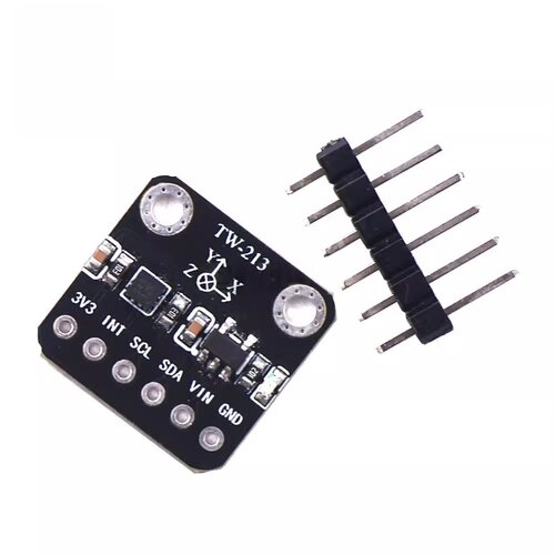 DA213B三轴加速度传感器模块高精准度3.3V/5V高灵敏度IIC/SPI通信
