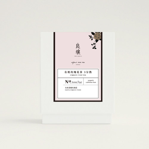 良壤有机玫瑰花茶12克富含