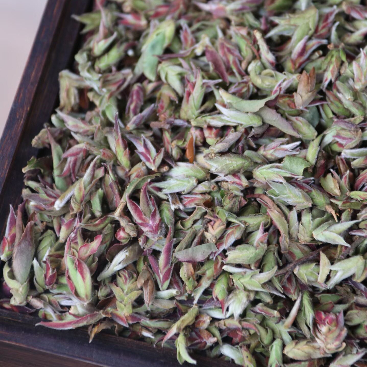 正宗云南野生古树紫芽孢白茶高端白茶散装头春新茶花果香古树茶叶
