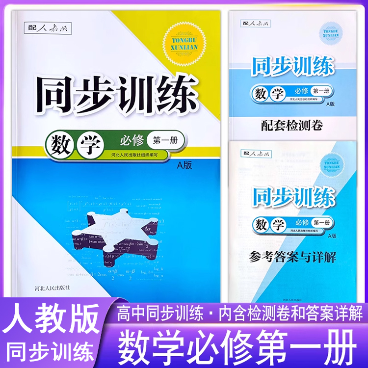 高中同步训练数学必修第一册
