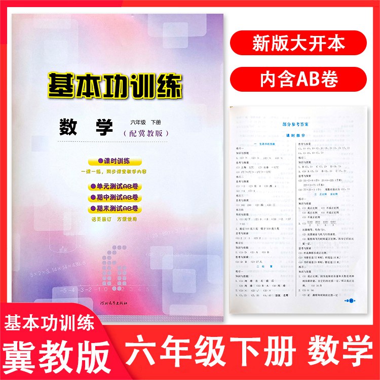 冀教版小学数学基本功训练