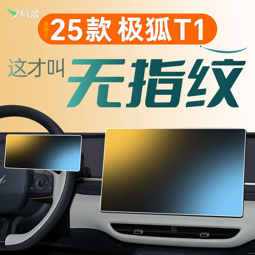 适用极狐T1【官方原配】钢化膜