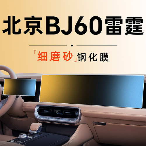 北京bj60雷霆磨砂膜防爆防指纹