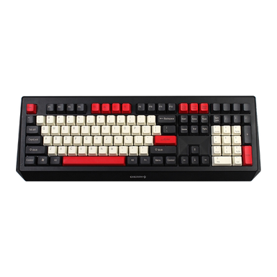 樱桃CHERRYMX1.0定制PBT镭雕键帽游戏电竞外设全键无冲108台式有