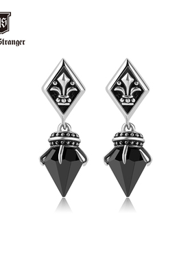 NATIVE STRANGER扑克耳环925银N60-1025