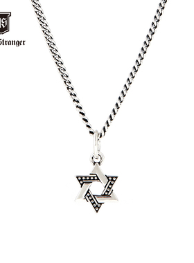 NATIVE STRANGER六芒星双面项链925银