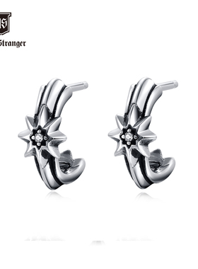 NATIVE STRANGER七星锆石耳环925银