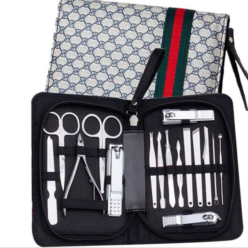 极速16pccs nail nail scissors nail files beauty scissors man