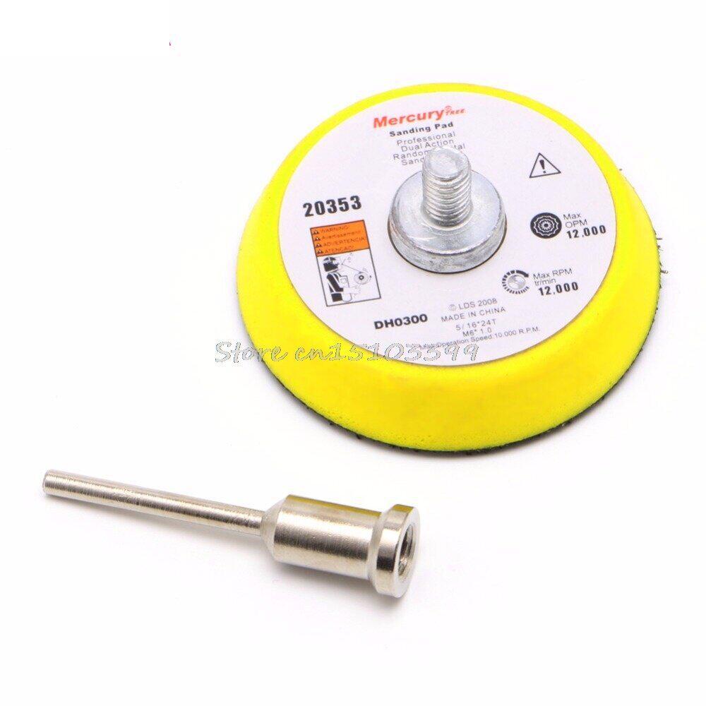 极速60Pcs 2 50mm Sandpaper 60-320 GrIits + M6 Self-adhesiv