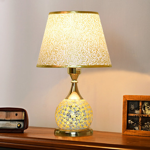 新中式复古台灯卧室床头灯浪漫温馨现代简约高级感主卧床头柜台灯