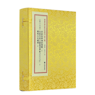 参星秘要诹吉便览玉函斗首三台通书要旨精校三元总录 增补四库未收方术汇刊第一辑第05函