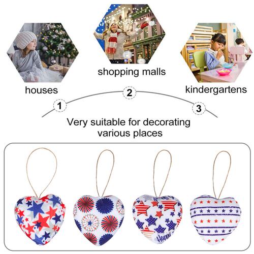 新品Hanging Decors National Day Party Pendants ITndependence