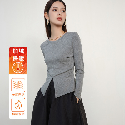 千寻宜高弹加绒内搭打底衫