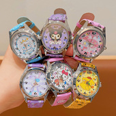 三丽鸥儿童手表小学生幼儿园装 饰手表女孩初中生手表只看时间配饰