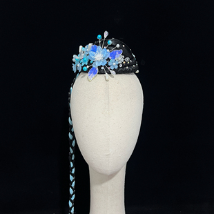 钱鼓舞胶州秧歌筝筝纸鸢澜水见月扇子舞独舞艺考剧目舞蹈头饰