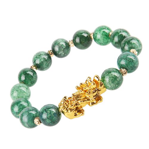 小众高货Beads Bracelet Wristband Lucky Wealthy Bangle for Me