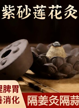 家用肚子艾灸腹部莲花倒流香神阙