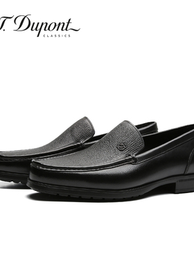 S.T. Dupont/都彭高端奢侈品豆豆鞋男真皮英伦风一脚蹬L33191849