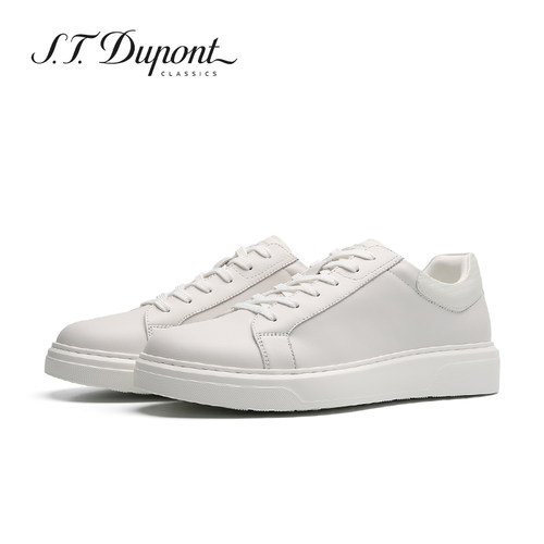 S.T. Dupont/都彭时尚厚底休闲板鞋运动鞋内增高小白鞋 L33282244