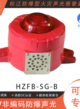 防爆型火灾声光报警器 HZFB-SG-B防爆声光 24V非编码防爆声光