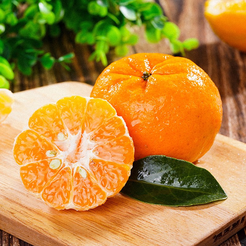 甜一天四川椪柑新鲜现采产地直发原生态果园少籽浓甜脆嫩化渣爽口