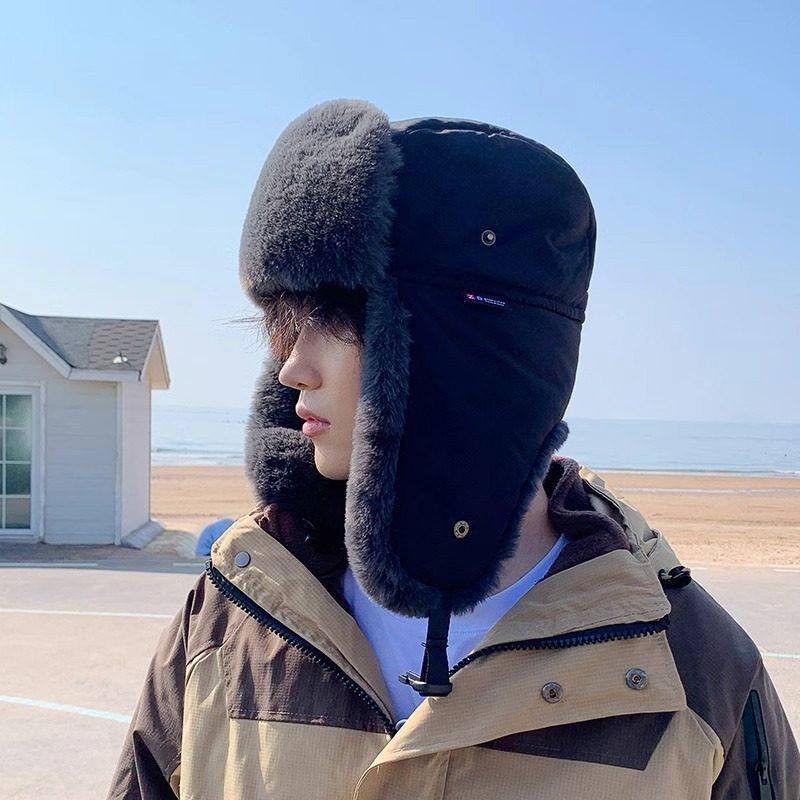 火车头男士帽子冬季加绒加厚东北户外防风防寒护耳骑车保暖雷锋帽,电动车/配件/交通工具,电动车面罩/帽,淘宝优惠券,粉丝福利购,淘宝优惠卷